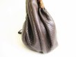 Photo3: FENDI Braided Handle Dark Brown Leather Zucca Spy Bag Hand Bag Purse #9172