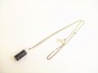 Photo2: LOUIS VUITTON Stainless Steel Monogram Eclipse Charms Necklace #9178