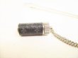 Photo4: LOUIS VUITTON Stainless Steel Monogram Eclipse Charms Necklace #9178