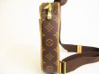 Photo3: LOUIS VUITTON Monogram Brown Leather Waist Pack Belt Bag Gange #9180