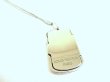 Photo6: LOUIS VUITTON Silver Palladium Finishing Monogram Locket Necklace #9195