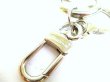 Photo5: LOUIS VUITTON Zinc Alloy Key Charm Key Ring Anneau Cle Mousqueton XL #9198