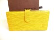 Photo1: LOUIS VUITTON Epi Yellow Leather Bifold Long Wallet Purse #9204