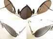 Photo7: BOTTEGA VENETA Silver Frame Brown Lens Sunglasses Eye Wear #9210