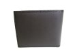 Photo2: HUNTING WORLD Black Nylon Leather Bifold Wallet Purse #9211