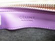 Photo11: CELINE Lamb Leather Tricolor Leather Crossbody Bag Purse Trio Pouch PM #9217