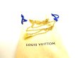 Photo1: LOUIS VUITTON Gold Plated Essential V Chain Necklace #9219