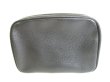 Photo2: LOUIS VUITTON Ardoise Taiga Leather Clutch Bag Trousse Toilette GM #9228