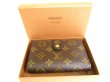 Photo12: LOUIS VUITTON Monogram Brown Leather Bifold Wallet Viennois #9233