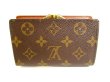 Photo2: LOUIS VUITTON Monogram Brown Leather Bifold Wallet Viennois #9233