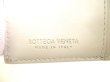 Photo10: BOTTEGA VENETA Pearl White Leather Trifold Wallet Compact Wallet #9235