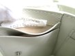 Photo11: BOTTEGA VENETA Pearl White Leather Trifold Wallet Compact Wallet #9235