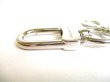 Photo3: LOUIS VUITTON Zinc Alloy Key Charm Key Ring Anneau Cle Mousqueton XL #9245