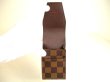 Photo7: LOUIS VUITTON Damier Brown Leather Cigarette Case Tabacco Case #9247