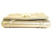 Photo5: Christian Dior Diorama Champagne Gold Leather Bifold Wallet #9255