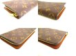 Photo7: LOUIS VUITTON Monogram Leather Zip Around Wallet Porto Monnaie Zip #9257