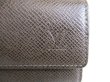 Photo12: LOUIS VUITTON Dark Brown Taiga Leather Multicles 6 Key Cases #9266