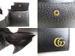 Photo9: GUCCI GG Marmont Black Leather Bifold Wallet Compact Wallet #9268