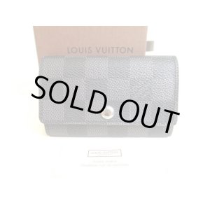 Photo: LOUIS VUITTON Damier Graphite Leather Multicles 6 Key Cases #9270