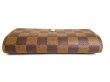Photo6: LOUIS VUITTON Damier Brown Leather Bifold Wallet #9275