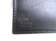 Photo10: GUCCI Black Denim Leather Bifold Wallet Compact Wallet #9276