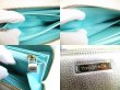 Photo9: Tiffany & Co. Logo Plate Silver Leather Round Long Wallet #9277