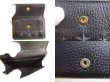 Photo9: Jimmy Choo Embossed Stars Black Leather Trifold Wallet Compact Wallet #9278