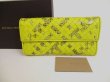 Photo1: BOTTEGA VENETA Intrecciato Dark Yellow Leather Bifold Long Flap Wallet #9280