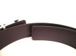 Photo6: LOUIS VUITTON Taurillon Black Leather LV Initales 3.5MM Reversible Belt #9285