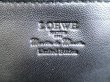 Photo10: LOEWE Limited Edition Black Leather Flower Motif Round Zip Wallet #9287