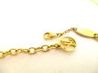 Photo7: LOUIS VUITTON Gold Plated Essential V Chain Necklace #9295