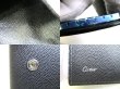 Photo9: Cartier Santos Black Leather 6 Pics Key Cases #9298