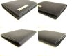 Photo7: Cartier Santos de Cartier Black Leather Business Credit Card Cases #9303