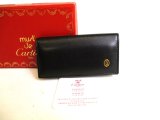 Photo: Cartier Pasha de Cartier Black Leather 4 Pics Key Cases #9305