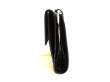 Photo3: PRADA Saffiano Black Leather Bifold Wallet Compact Wallet #9310