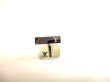 Photo11: LOUIS VUITTON Stainless Steel Champs Elysees Cufflinks Cuffs #9318