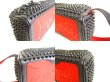 Photo6: Christian Louboutin Blaster Spikes Black Leather Clutch Bag Purse #9321