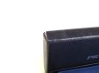 Photo12: PRADA Navy Blue Saffiano Leather Porter Motif Round Zip Long Wallet #9324