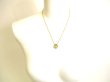 Photo10: LOUIS VUITTON Gold Silver LV Circle Medallion L TO V Necklace #9328