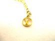 Photo12: LOUIS VUITTON Gold Silver LV Circle Medallion L TO V Necklace #9328