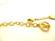 Photo7: LOUIS VUITTON Gold Silver LV Circle Medallion L TO V Necklace #9328