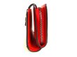 Photo4: Christian Louboutin Paloma Black Red Leather Bifold Wallet #9343