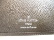 Photo10: LOUIS VUITTON Taiga Brown Leather Bifold Wallet #9345