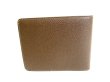 Photo2: LOUIS VUITTON Taiga Brown Leather Bifold Wallet #9345