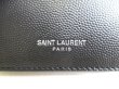 Photo12: Yves Saint Laurent Paris Black Leather Coin Purse #9349