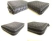 Photo7: BOTTEGA VENETA Intrecciato Black Leather Round Zip Coin Purse #9351