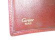 Photo10: Cartier Must de Cartier Bordeaux Leather 4 Pics Key Cases #9353