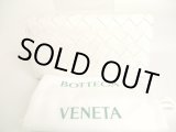 Photo: BOTTEGA VENETA Intrecciato White Leather Bifold Long Wallet #9358