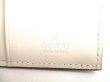 Photo10: GUCCI GG embossed White Leather 6 Pics Key Case #9364