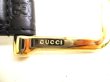 Photo9: GUCCI GG Guccissima Black Leather Belt Waist Size M #9365